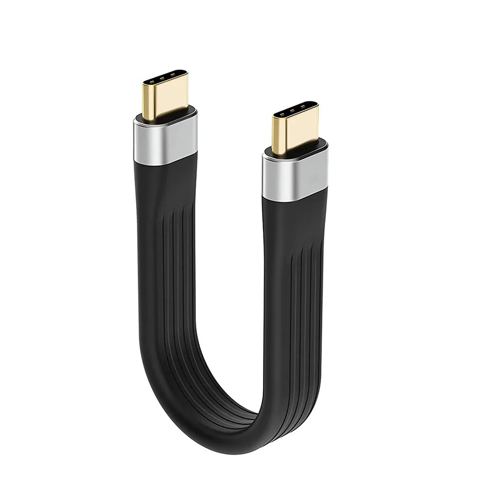 4K USB-C 3.1 Gen 2 Cable 10G Emark Chip Short Type C USB-C to USB-C video sync charger cable PD 60W 4K video for macbook pro