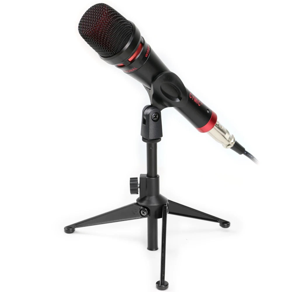 Professional Karaoke Microphone Phantom Power Sound Card Kits Studio Condenser Microphone for Pc Computer Phone Mikrofon Tripod