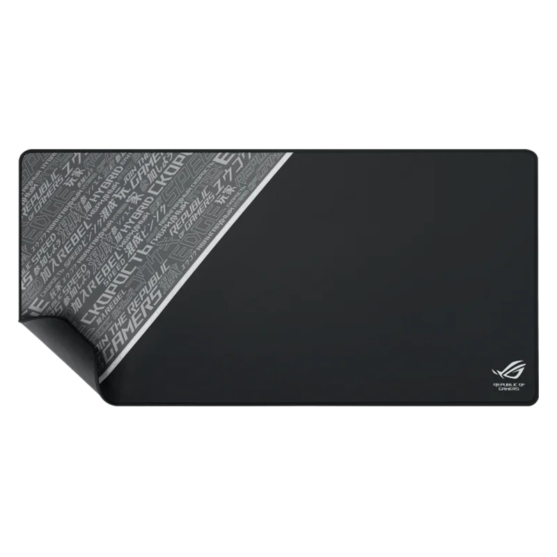 ASUS ROG Sheath Black Mouse Pad | Extra-Large Gaming Surface Mouse Pad Anti-Fray Stitched Edges and Non-Slip Rubber Base