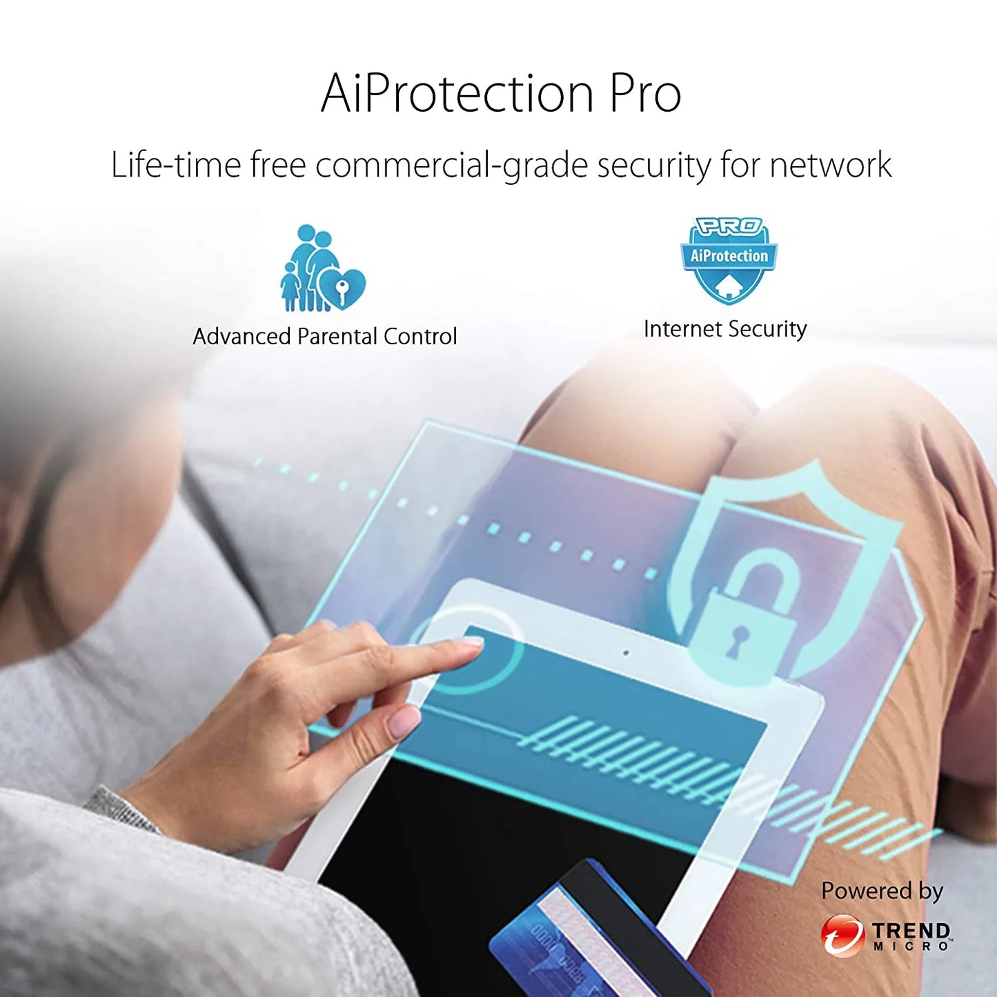 ASUS RT-AX82U Dual Band WiFi 6 Game Router Game Port Mobile Mode Aura RGB AiProtection Pro Secure Instant Protection VPN