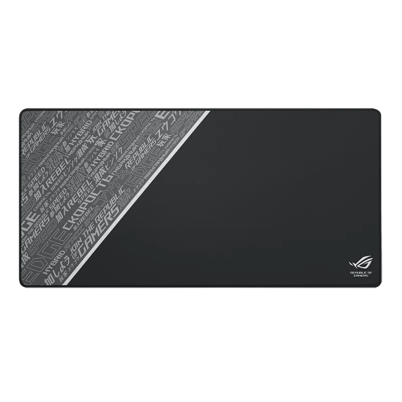 ASUS ROG Sheath Black Mouse Pad | Extra-Large Gaming Surface Mouse Pad Anti-Fray Stitched Edges and Non-Slip Rubber Base