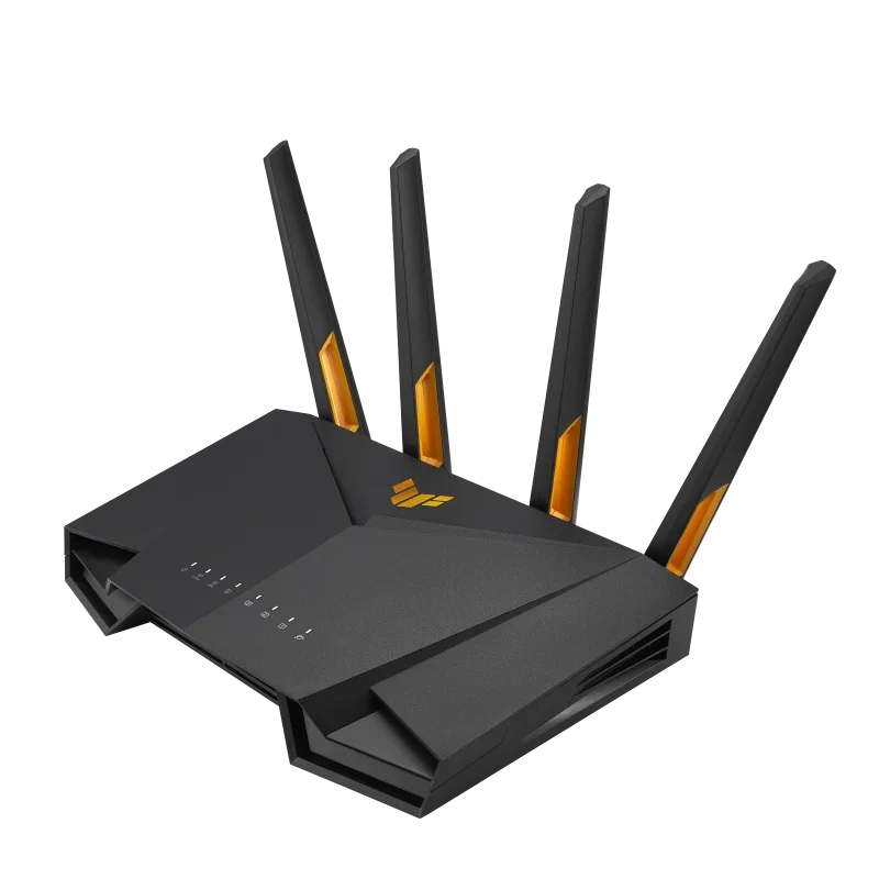 ASUS TUF Gaming AX3000 V2 Dual Band WiFi 6 Router With Mobile Game Mode 3 Steps Port Forwarding 2.5Gbps AiMesh Support