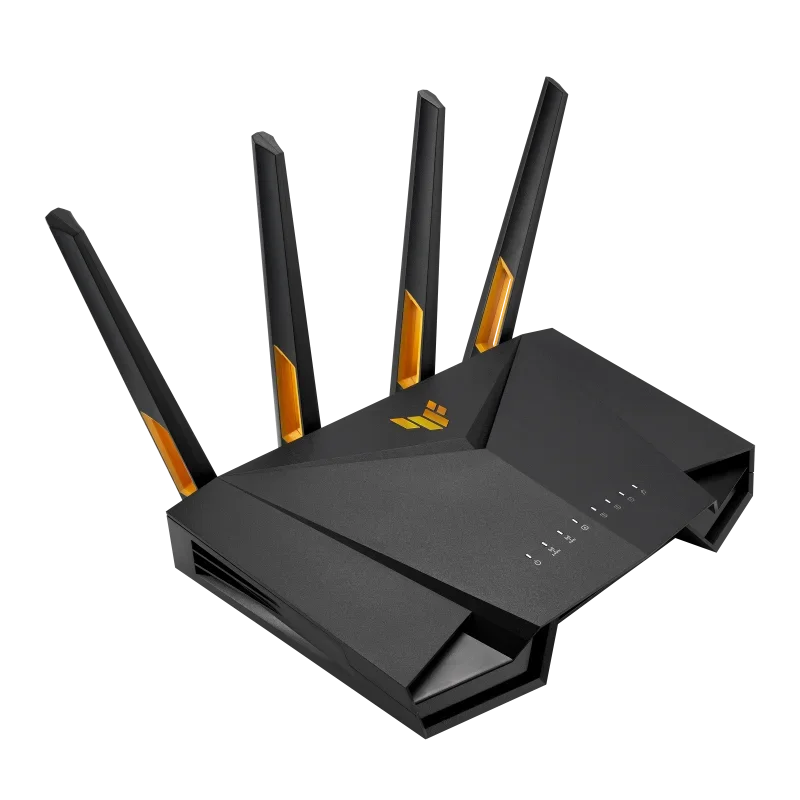 ASUS TUF Gaming AX3000 V2 Dual Band WiFi 6 Router With Mobile Game Mode 3 Steps Port Forwarding 2.5Gbps AiMesh Support