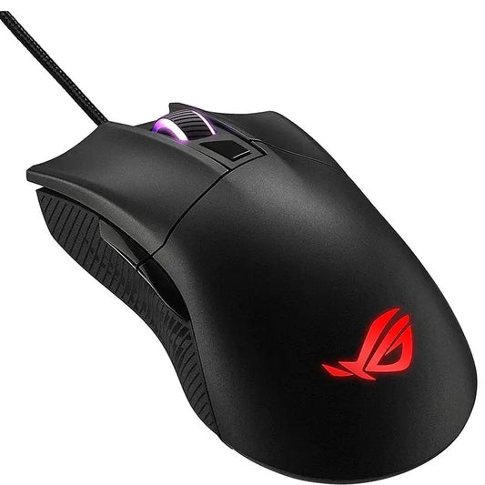 ASUS ROG Gladius II Core Gaming Mouse Ambidextrous Ergonomic Optical RGB 6200 DPI Asus Store Official Pc Gamer