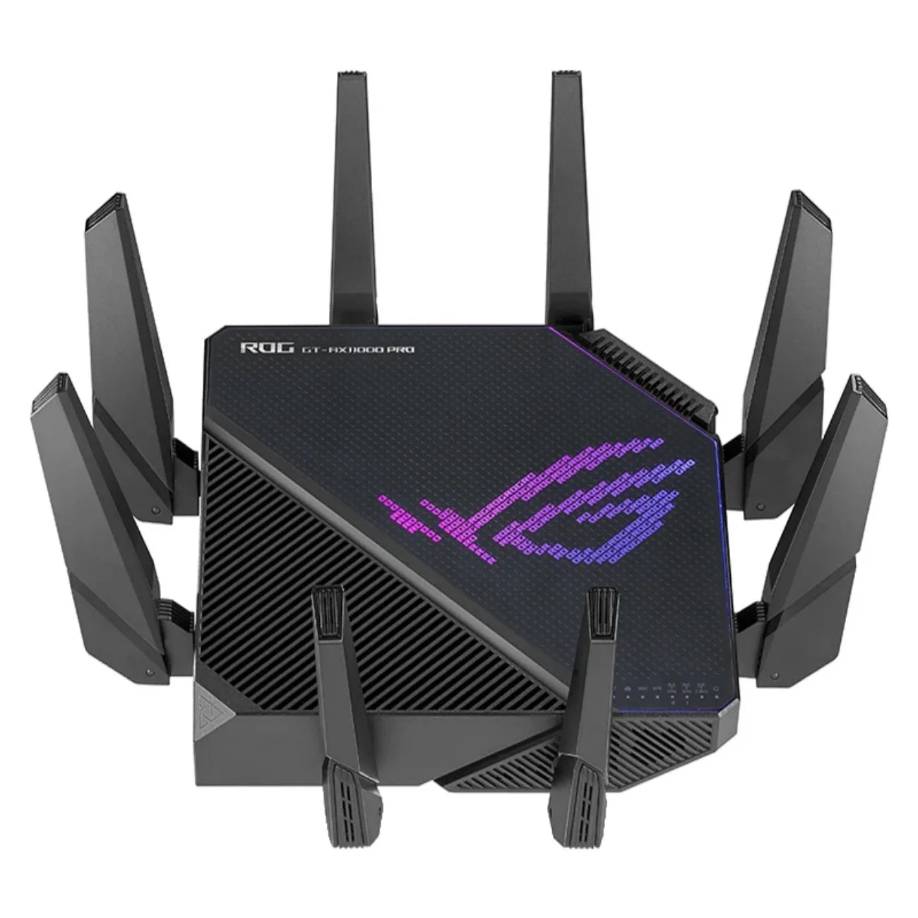 ASUS GT-AX11000 PRO Tri-band AX6000 WiFi 6 Gaming Router World's first 1x10G, 1x2.5G WAN/LAN Gaming Port, 2G quad-core Processor