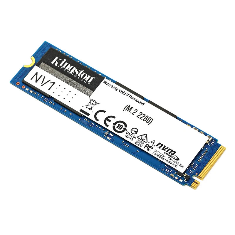 Kingston NV1 NVMe M.2 2280 M 2 SATA SSD 250GB 500GB 1TB Internal Solid State Drive Hard Disk For PC Notebook Desktop