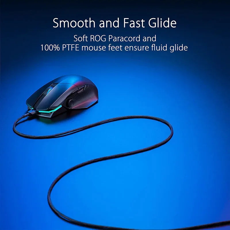 Asus Rog Chakram X Origin Gamer Mouse Third Mock Examination Connection 2.4ghz Rf Bluetooth Wired 36000 Dpi Sensor Aura Sync Rgb