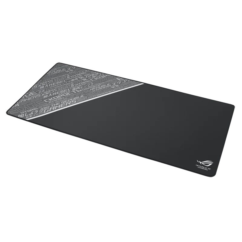 ASUS ROG Sheath Black Mouse Pad | Extra-Large Gaming Surface Mouse Pad Anti-Fray Stitched Edges and Non-Slip Rubber Base