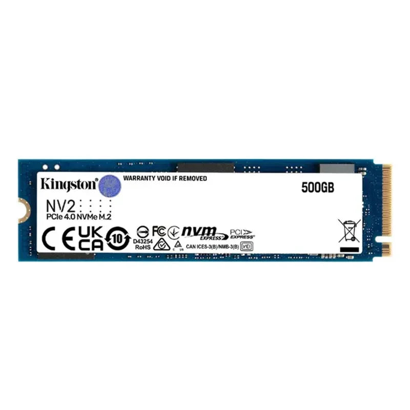 Kingston A2000 NV1 NV2 SSD 250GB 500GB 1TB 2TB NVMe PCIe M.2 Internal Solid State Drive Hard Disk for PC Notebook M2